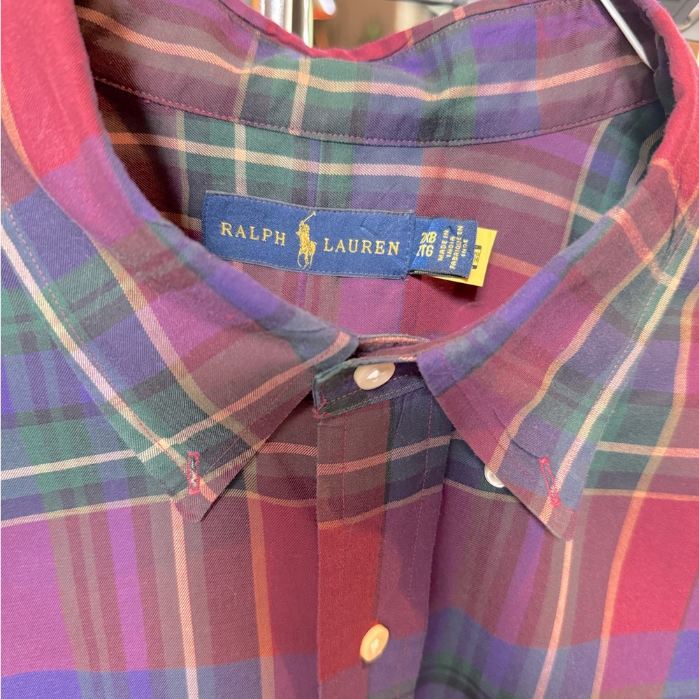 Big & Tall Ralph Lauren button down shirt 3XB